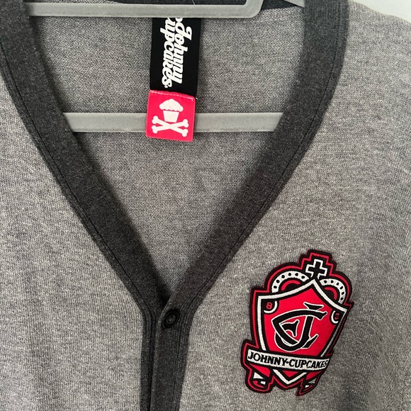 Johnny Cupcakes Vintage Varsity Cardigan - Picture 2 of 3